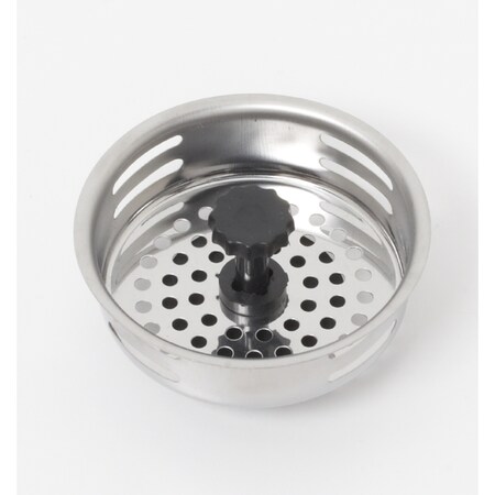 Lifetime Farberware Chrome Stainless Steel Kitchen Sink Strainer 5215798